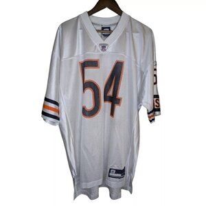 Authentic NFL #54 Brian Urlacher Chicago Bears GSH Reebok Jersey XL White